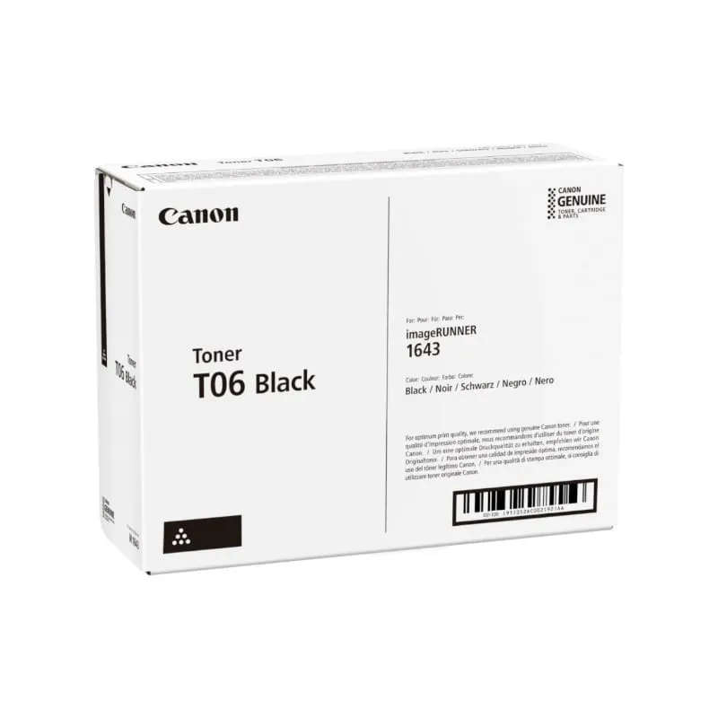 Canon T06 Original Black Toner Cartridge - T 06