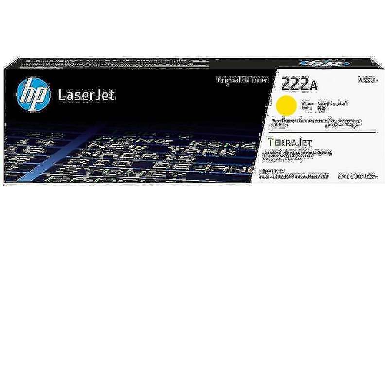 Hp W2222A Original Yellow Toner Cartridge 222A