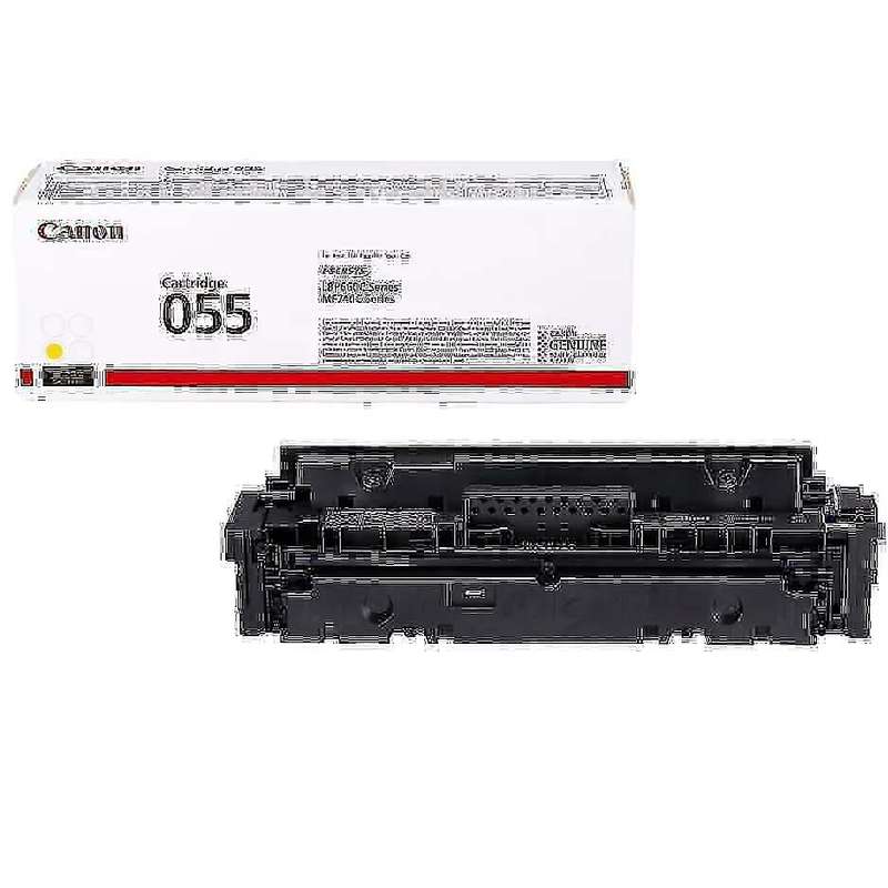 Canon 055Y Original Yellow Toner Cartridge - 055