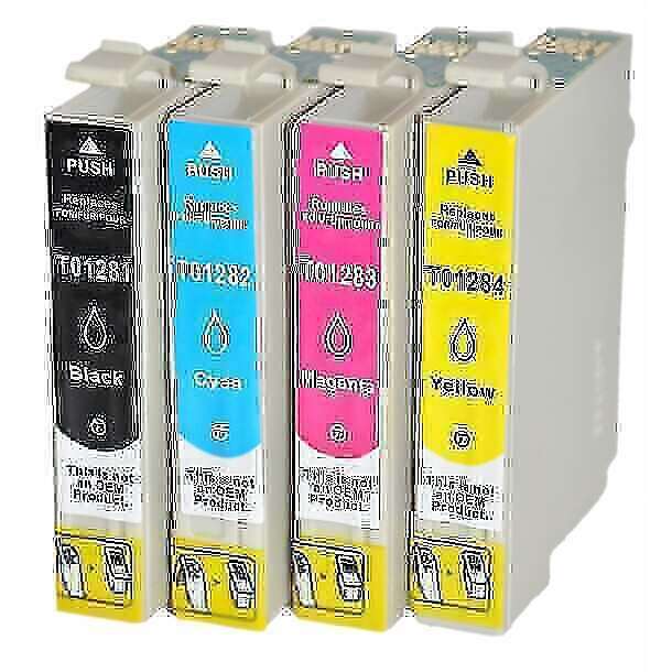 Epson SX125 Compatible Value Pack Ink Cartridges T1285