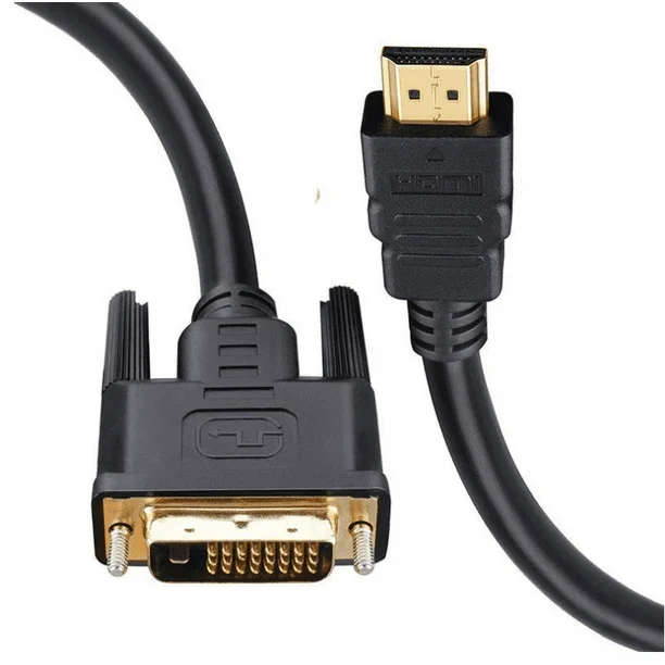 Premium DVI-D to HDMI Monitor Display Adapter Cable Male to Male HD HDTV 6F - axGear