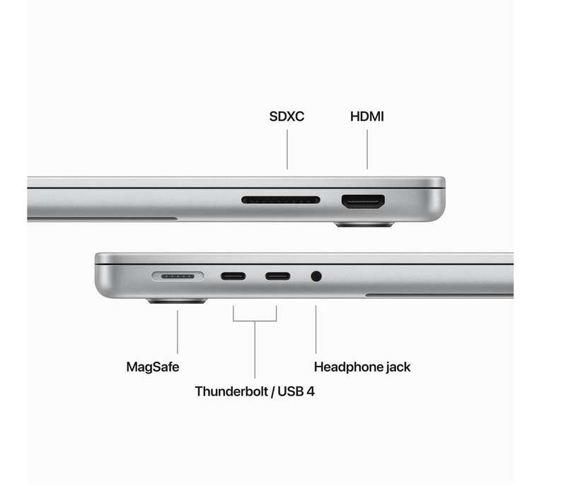 Apple MacBook Pro 14inch with M3 chip 8-core CPU and 10-core GPU 1TB SSD