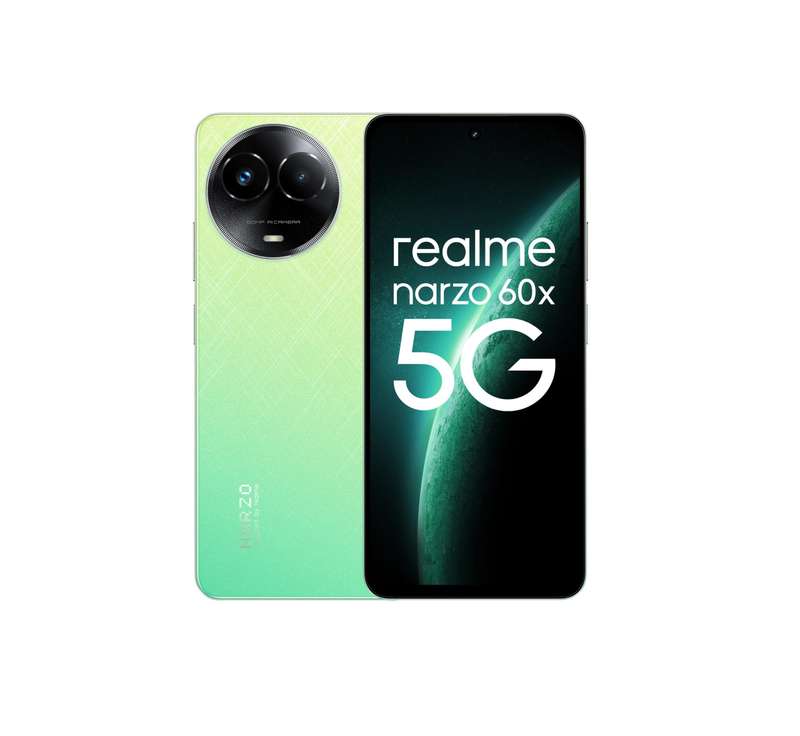 Realme Narzo 60x 5G 128GB- Stellar Green