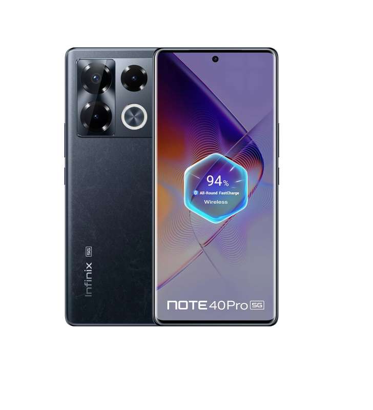 Infinix Note 40 Pro 256Gb 5G Dual Sim-Obsidian Black