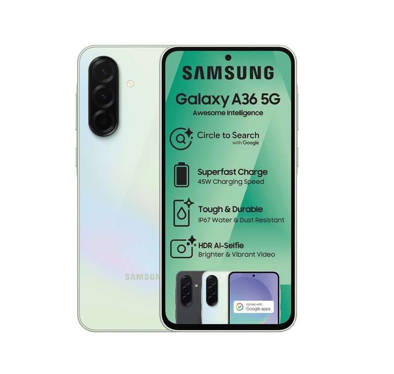 Samsung Galaxy A36 128GB 5G Dual Sim