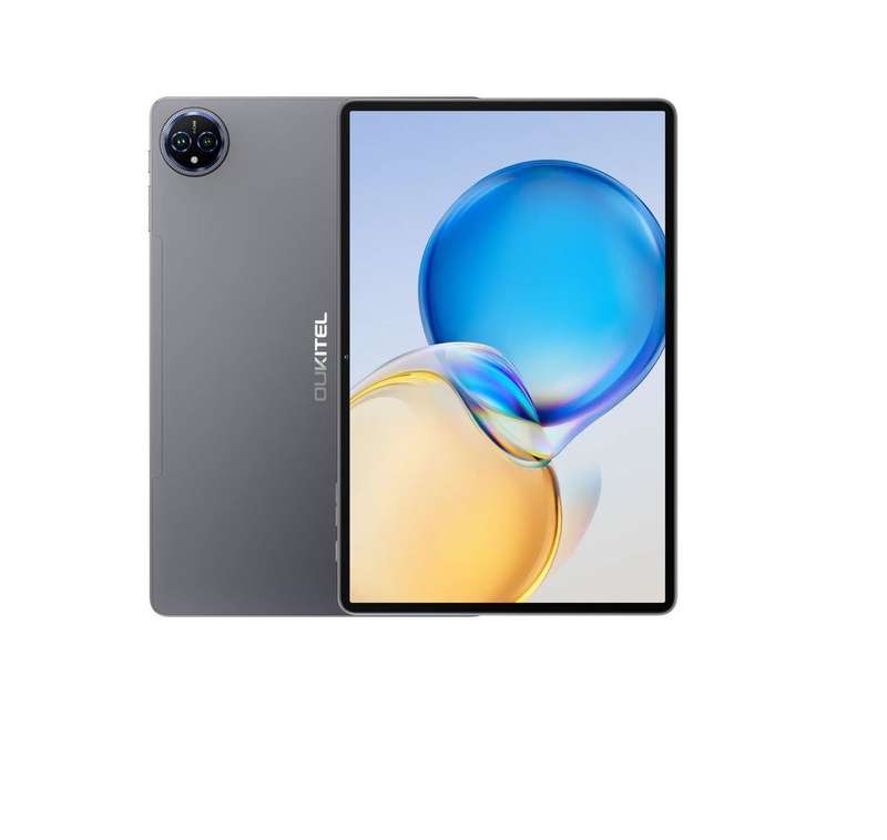 Oukitel OT12 Tablet - 11",16GB RAM, 256GB ROM,8000mAh, Android 14, Dual Sim