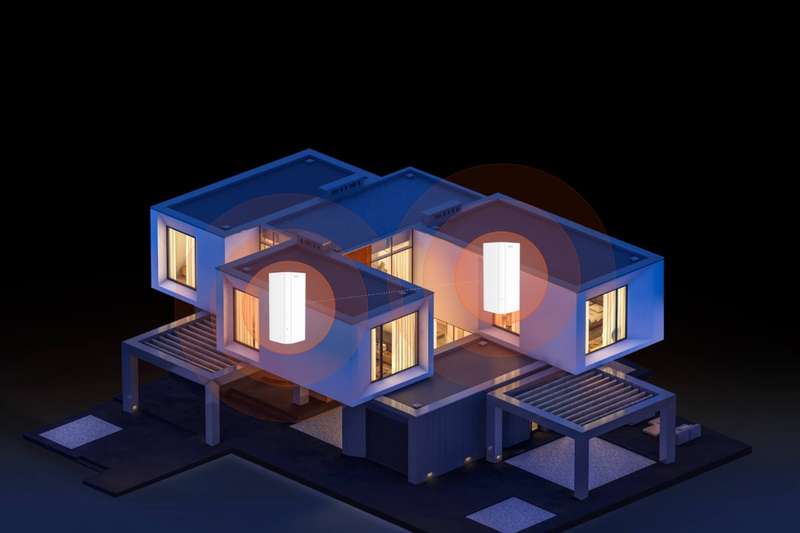 Tenda MX12 2-Pack AX3000 Wi-Fi 6 Mesh System | Whole Home Coverage