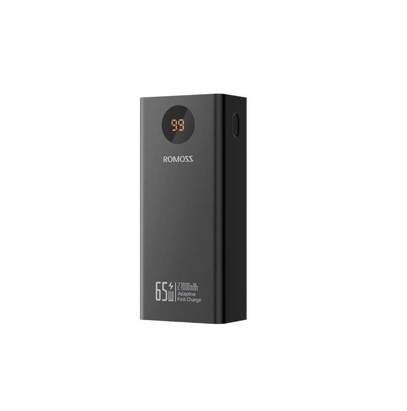 Romoss PEA27S Pro 27000mAh 65W Fast Charge Power Bank - Black
