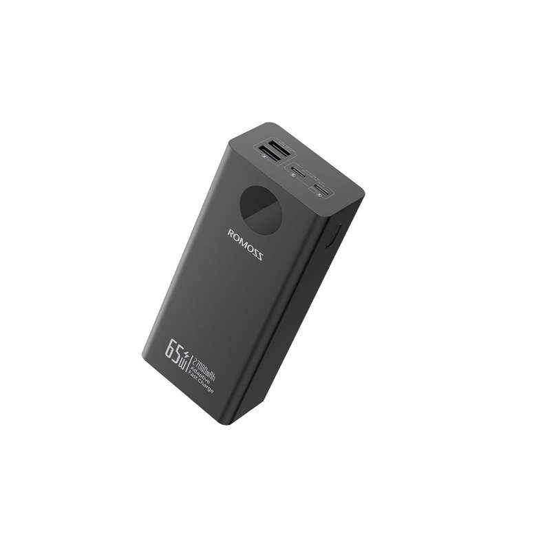 Romoss PEA27S Pro 27000mAh 65W Fast Charge Power Bank - Black