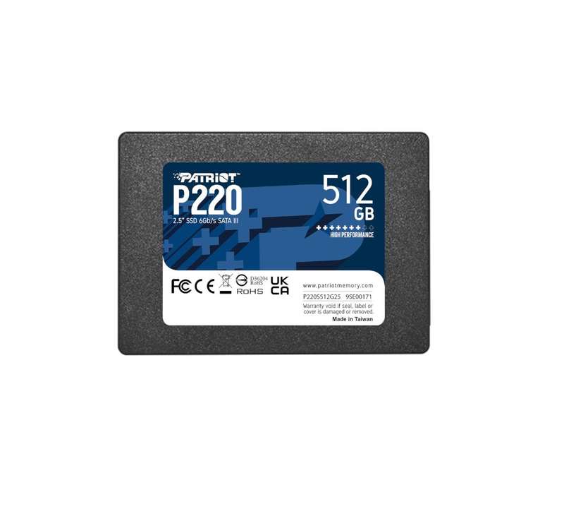 Patriot SSD P220 2.5 512gb