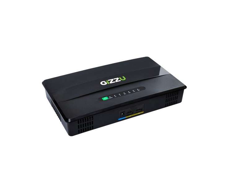 GIZZU 60W 65Wh 17600mAh Mini UPS - Black