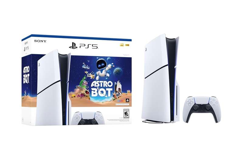Play Station 5 Slim Astrobot Bundle (Includes 2 Games)