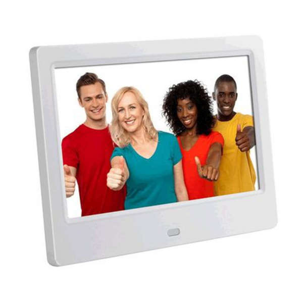 7 Inch HD Digital Photo Frame-Q-L210 - White