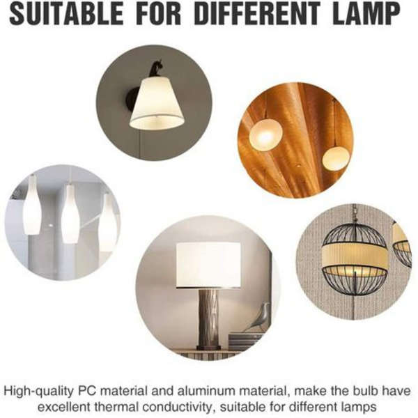 Rechargeable Emergency LED 15W Bulb E27 6000K 2pcs - MRUL