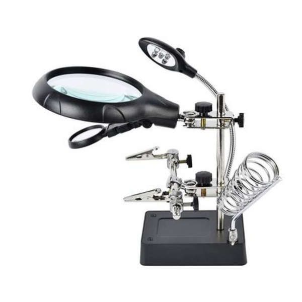 Welding Clip Magnifier Soldering Glass