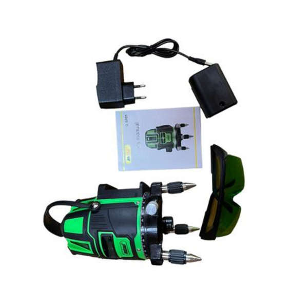 5 Laser Level Line Self Leveling 3D Green Beam