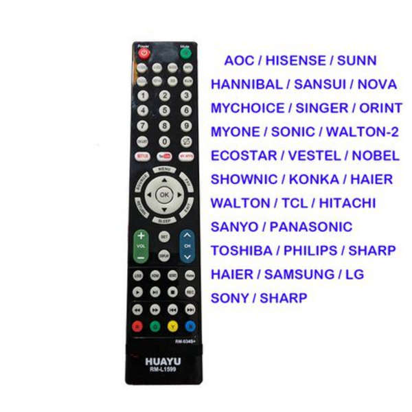 MS Universal remote control Compatible use Universal TV remote RM-L1599