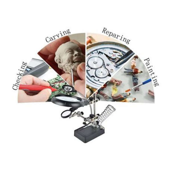 Welding Clip Magnifier Soldering Glass
