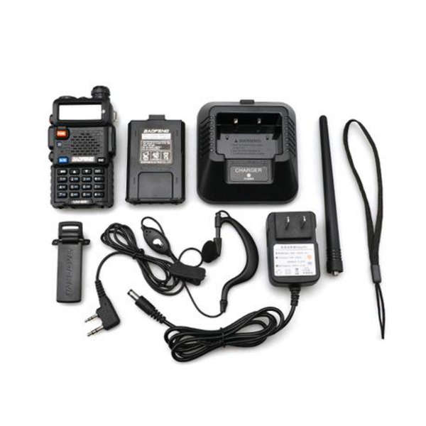 8W Dual Band Vhf Uhf Hands uv-5r Walkie Talkie Best Range 5-8km