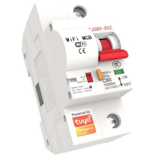 TUYA Smart Switch 25A Circuit Breaker - Energy Saving - Wi-Fi - 230V AC