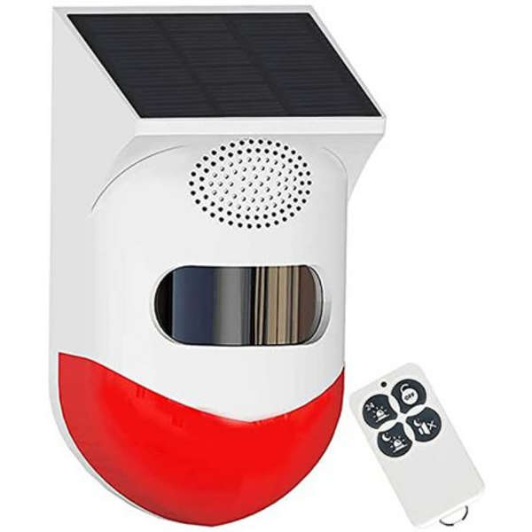 Solar PIR Sound and Light Alarm -Out Door