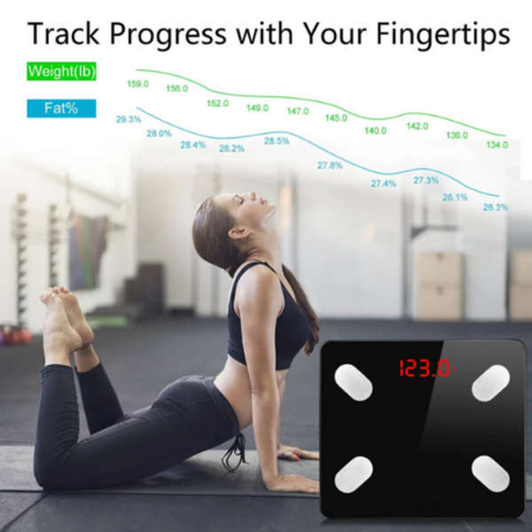 Andowl Smart Body Fat Scale - Q-D001