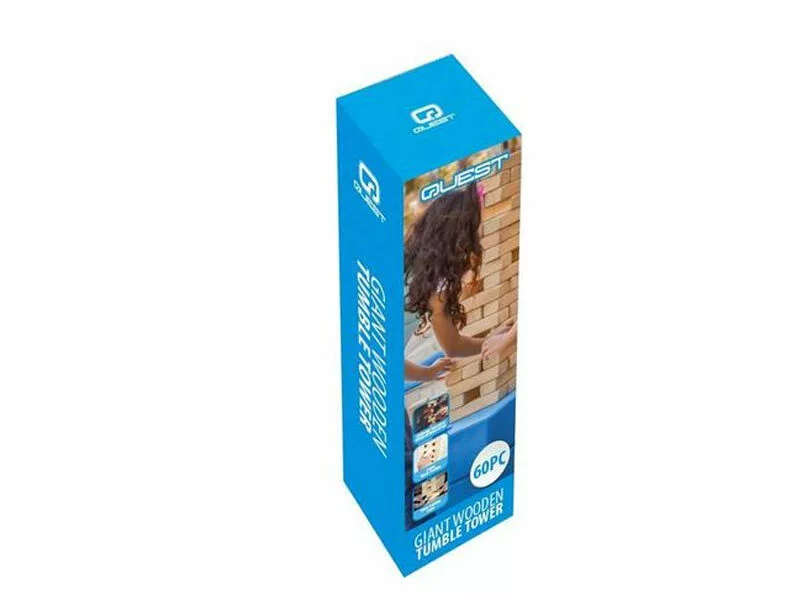 Quest Giant Wooden Tumble Tower Jenga