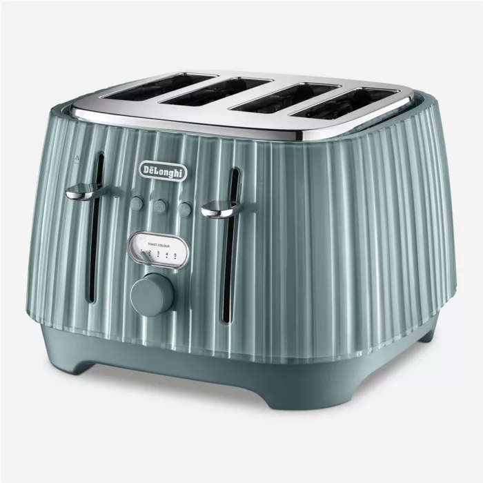 De'longhi Ballerina 4 Slice Toaster Laguna Green