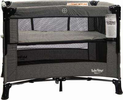 Baby Things Campcot No Bass Grey