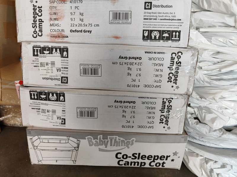 Baby Things Campcot No Bass Grey