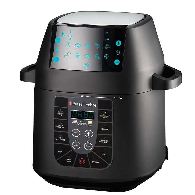 Russell Hobbs RHMC60 DualChef 21 Function Pressure Cooker & Air Fryer - Brand New