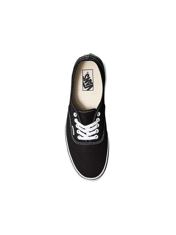 VANS AUTHENTIC BLACK WHITE SNEAKERS