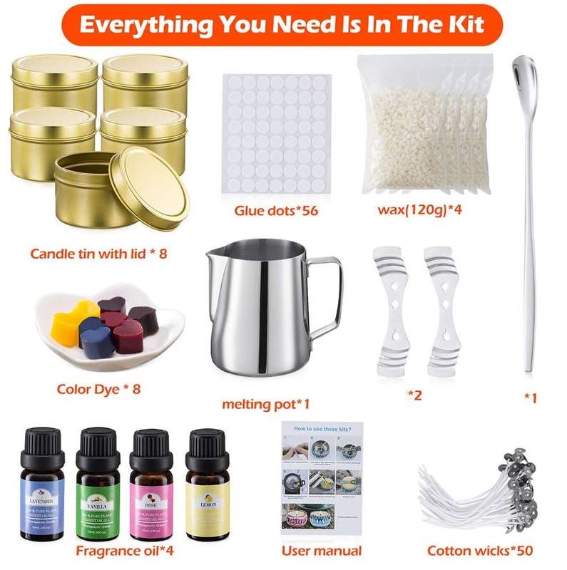 DIY Handcrafted Candle Making Kit