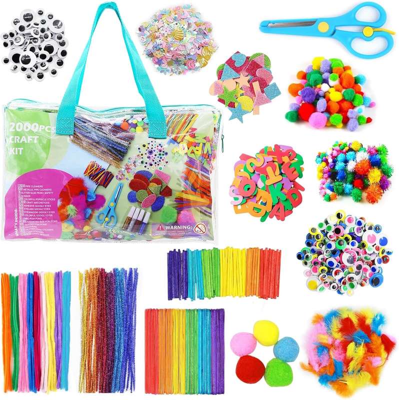 2000 PCS Arts and Crafts Kit
