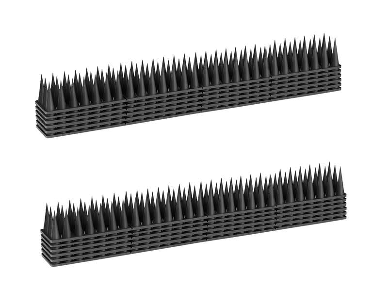 Bird and Pest Spikes - Set of 12 - Black