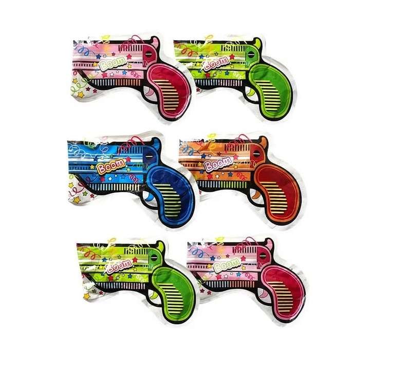 Confetti Party Popper Gun - Pack of 6