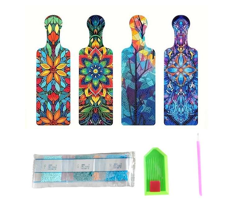 Mini DIY  Display Diamond Art Kitchen Board Kit - 4PC