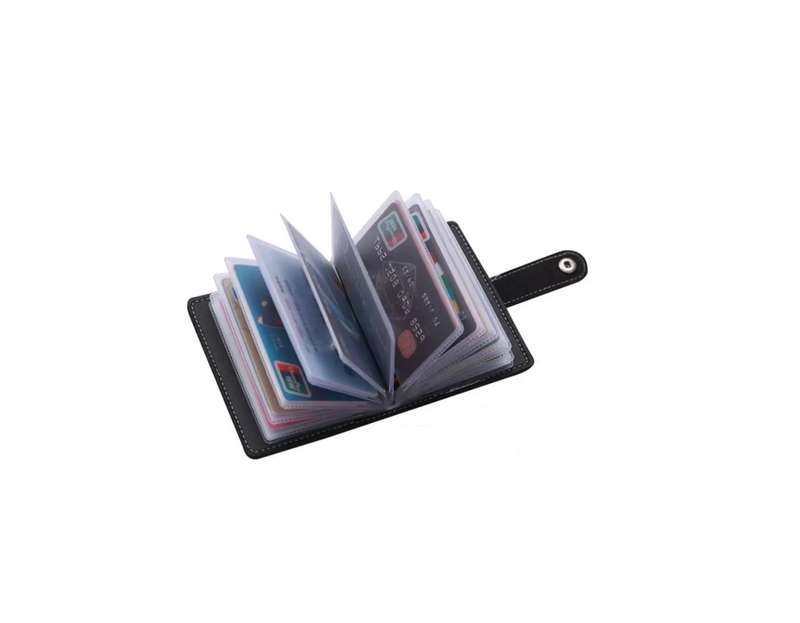Credit Card Wallet - Black
