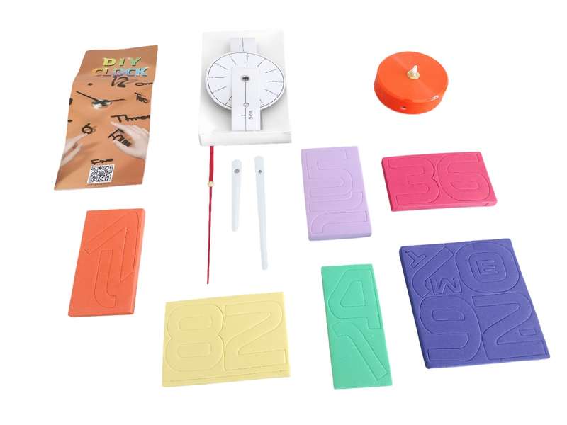 Kids DIY Frameless Clock