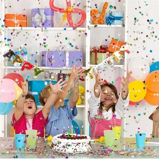 Confetti Party Popper Gun - Pack of 6