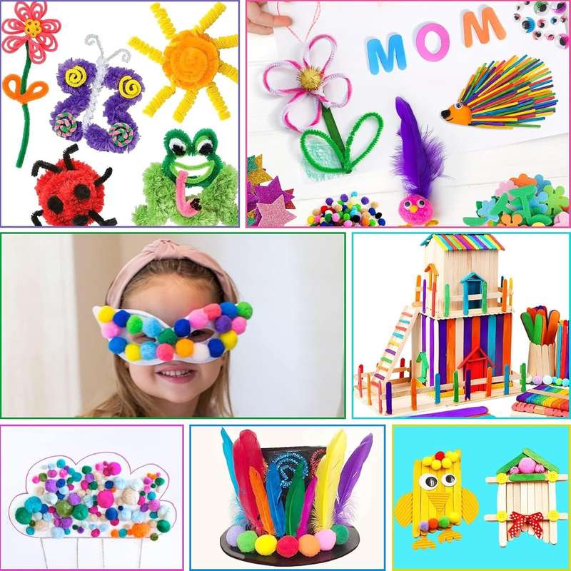 2000 PCS Arts and Crafts Kit