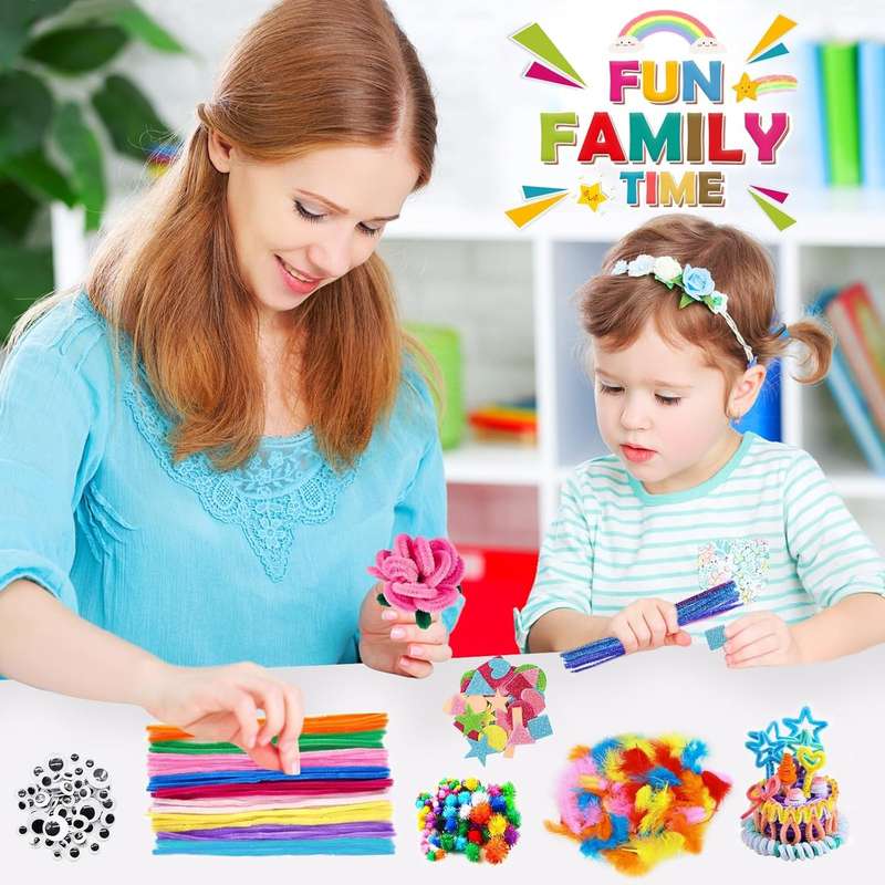 2000 PCS Arts and Crafts Kit