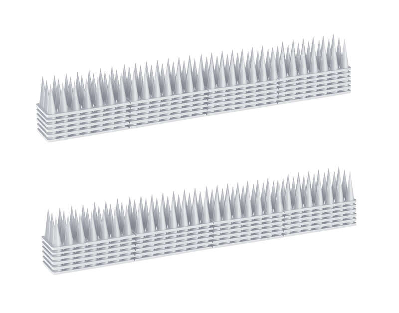 Bird and Pest Spikes - Set of 12 - Clear