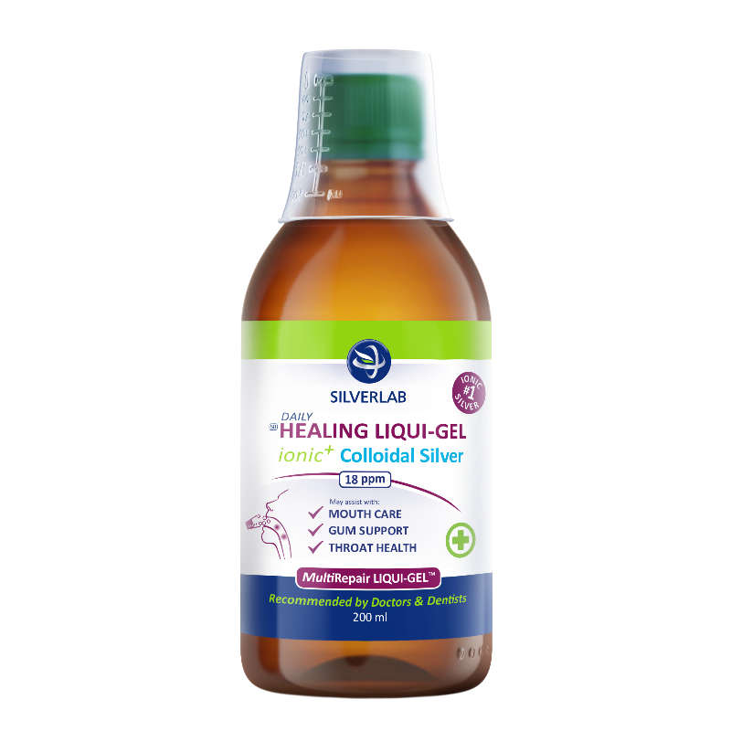 Colloidal Silver Liqui-Gel Mouth & Throat Gargle