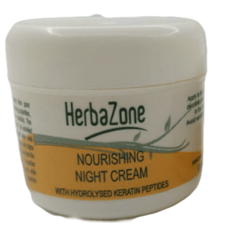 HerbaZone Night Cream With Keratin