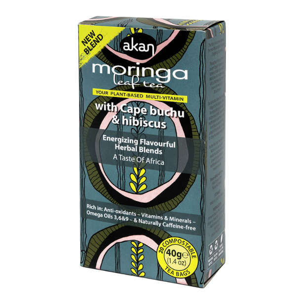 Cape Buchu & Hibiscus Moringa Tea