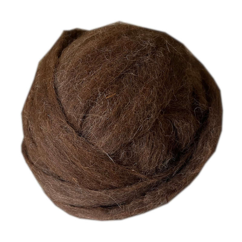 Alpaca Fleece  Brown (legs and neck)