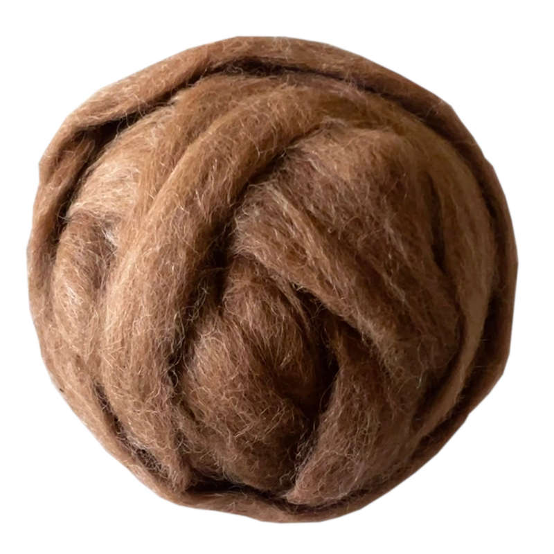 Alpaca Fleece  Medium Fawn (legs and neck)