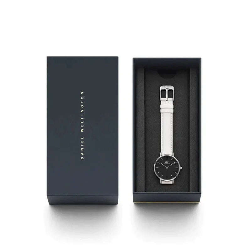 Daniel Wellington Women's Watch - Bondi White Leather (DW00100286)