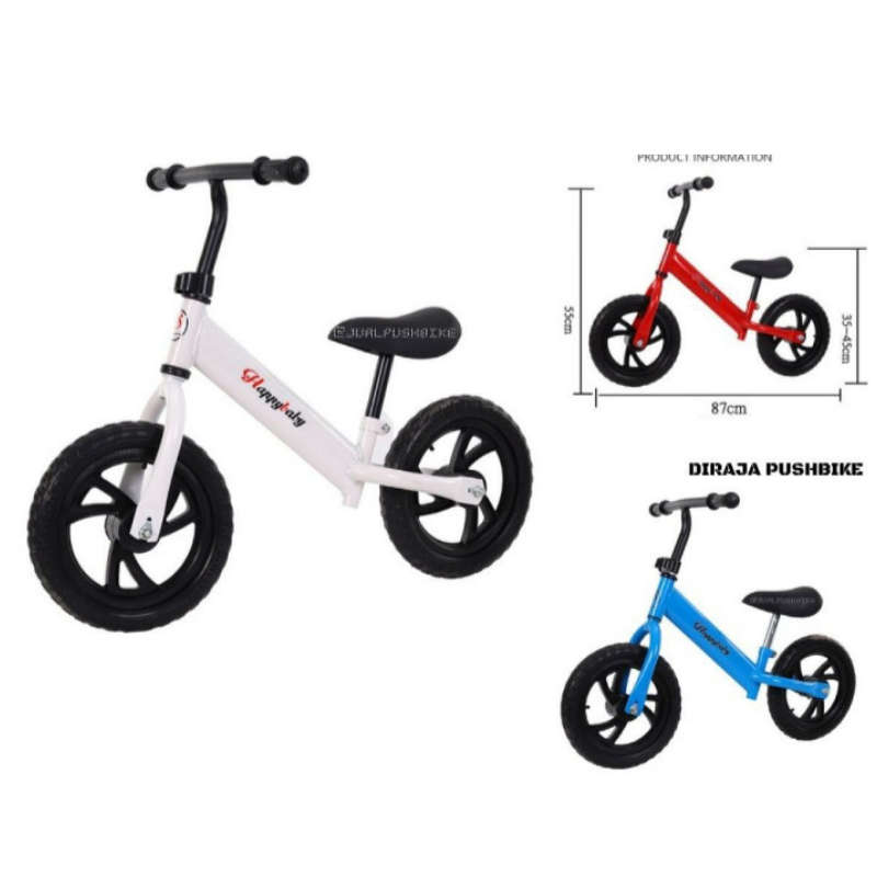 Balance / Push Bike - White